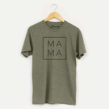 Inkopious - Mama Shirts, for Wives, Mama Gifts for First Time Mothers, Unisex Crewneck Shirts for Mo...