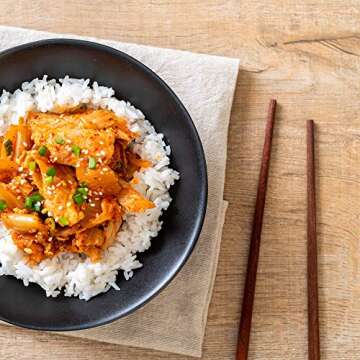 The Spice Lab Gochugaru Korean Red Pepper Flakes – Authentic Chili Flakes For Korean Favorites Like Kimchi & Stir-Fries, Elevate Your Asian Cuisine with Premium Kosher, Gluten-Free Red Pepper Flakes