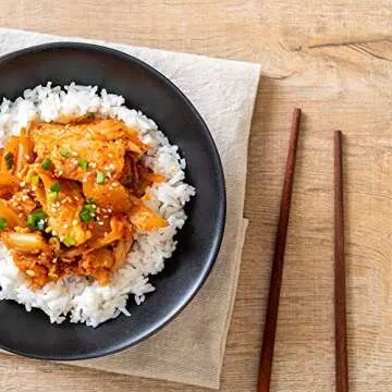 The Spice Lab Gochugaru Korean Red Pepper Flakes – Authentic Chili Flakes For Korean Favorites Like Kimchi & Stir-Fries, Elevate Your Asian Cuisine with Premium Kosher, Gluten-Free Red Pepper Flakes