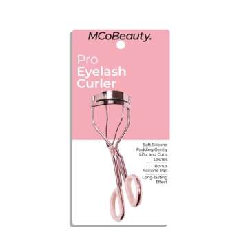 MCoBeauty Pro Eyelash Curler, Wide-Eyed, Long-Lasting Effect, Molded to Fit