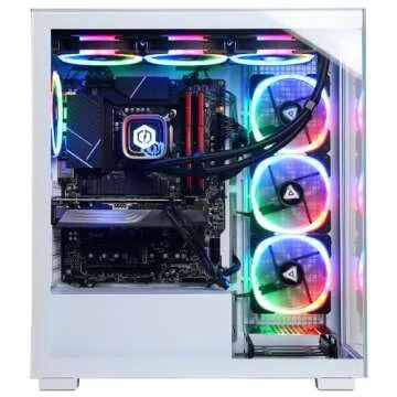 CyberPowerPC Gamer Xtreme VR Liquid Cool Gaming PC, Intel Core i9-14900KF 3.2GHz, GeForce RTX 4080 Super 16GB, 64GB DDR5, 4TB PCIe Gen4 SSD, WiFi Ready & Windows 11 Home (GXiVR8620A4)