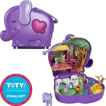 Polly Pocket Elephant Adventure Playset - Engaging Fun