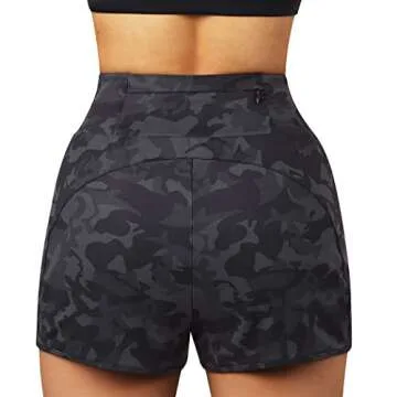 SUUKSESS High Waisted Workout Shorts for Women