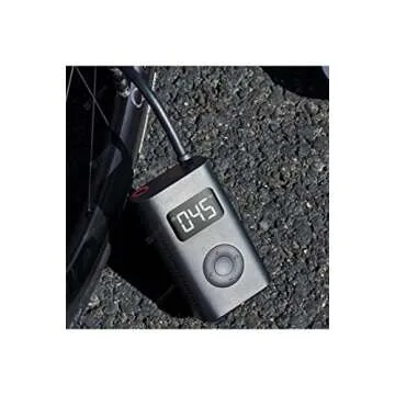 Xiaomi Portable Electric Air Compressor 1S, Tire Inflator Electric Air Pump for Car Tires, 150 PSI Tire Pump, Cordless Tire Inflation with Digital Tire Pressure Detection for Car, Scooter, Bike, Ball