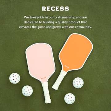 Recess Pickleball Starter Set - Perfect for Beginners