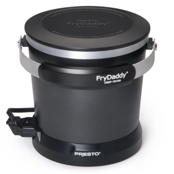 Compact Presto FryDaddy Electric Deep Fryer for Crispy Meals