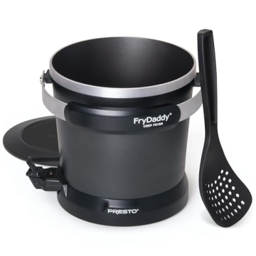 Compact Presto FryDaddy Electric Deep Fryer for Crispy Meals