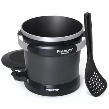 Compact Presto FryDaddy Electric Deep Fryer for Crispy Meals