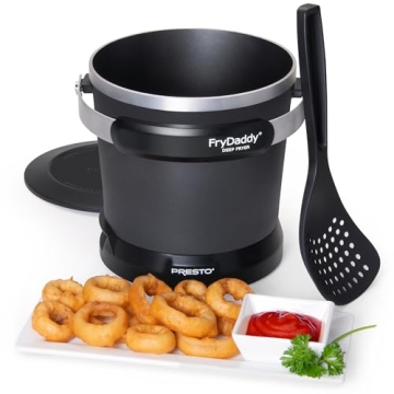 Compact Presto FryDaddy Electric Deep Fryer for Crispy Meals