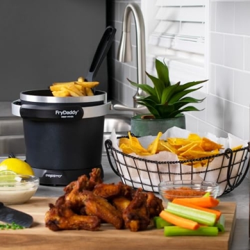Compact Presto FryDaddy Electric Deep Fryer for Crispy Meals