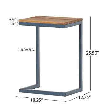 Versatile Darlah Firwood Antique Table for Any Space