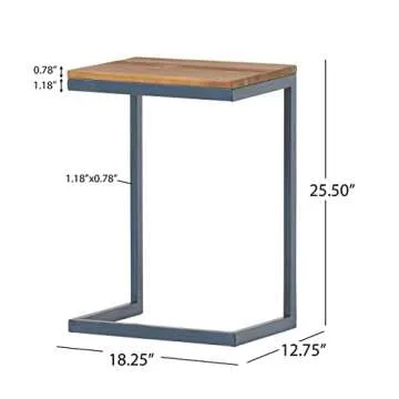 Versatile Darlah Firwood Antique Table for Any Space