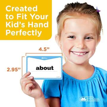 Sight Words Flash Cards 520 Word Set : Educational ABC Alphabet Letter Flashcards Homeschool Kinderg...