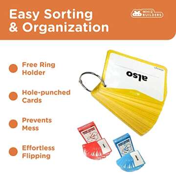 Sight Words Flash Cards 520 Word Set : Educational ABC Alphabet Letter Flashcards Homeschool Kindergarten Learning, Read Site Language Toddlers Preschool Kids Games Ages 2-4 Years 1st, 2nd, 3rd Grade