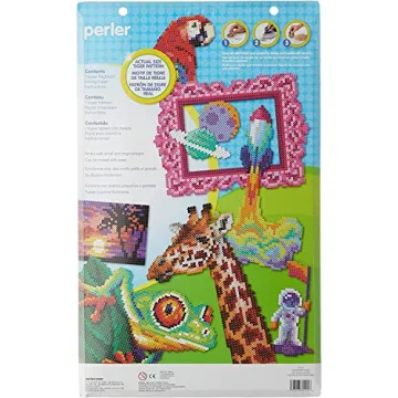 Perler Beads Extra Large Clear Pegboard for Creative Projects