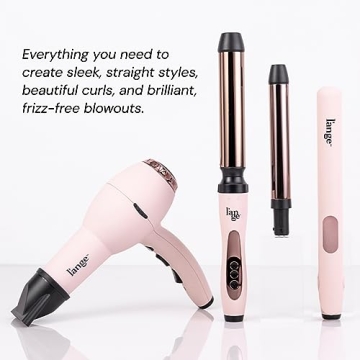 L'ANGE HAIR Bijou Luxury Styling Set - 4 Piece Rose Gold