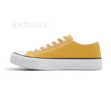 ANTLULU Womens Canvas Shoes Stylish Casual Sneakers