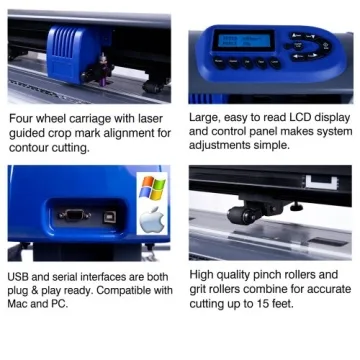 USCutter 15-inch Vinyl Cutter with Software for Crafters