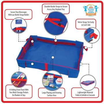 Foldable Travel Tray for Kids - Fun N' Fly