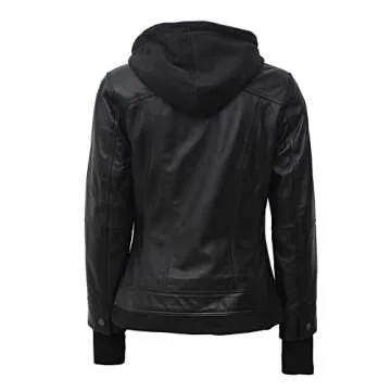 Blingsoul Real Leather Bomber Jacket For Women Stylish Comfort