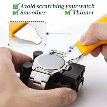 【2025 Upgrade】Eventronic Watch Repair Kit, Professional Watch Battery Replacement Tool Kit, Watch Link & Back Removal Tool, Watch Tool Kit with Spring Bar, Case Opener, Link Remover, Carrying Case