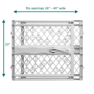 MYPET Expandable Pet Gate 26-40" Wide Made in USA