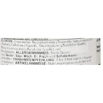 NOW Supplements Fenugreek 500 mg Herbal Capsules for Health