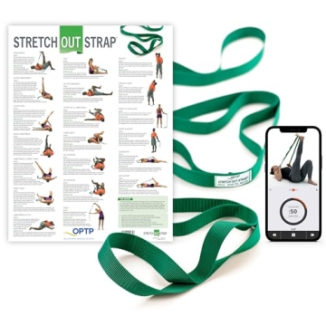 OPTP Stretch Out Strap for Therapy and Flexible Fitness