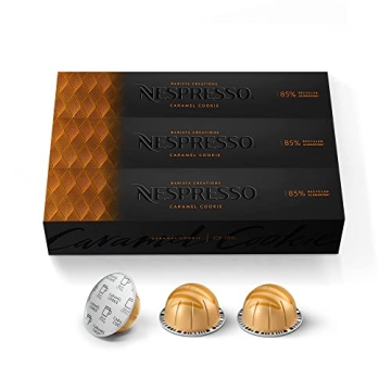 Nespresso VertuoLine Caramel Cookie Mild Roast Coffee Pods 40-Count