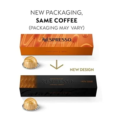 Nespresso VertuoLine Caramel Cookie Mild Roast Coffee Pods 40-Count