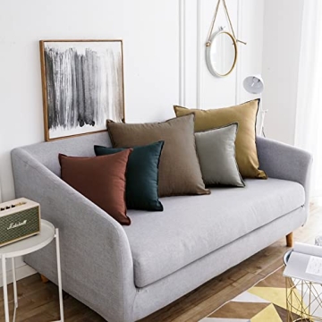 Jeanerlor Eco-Friendly Burgundy Pillowcase Set for Home