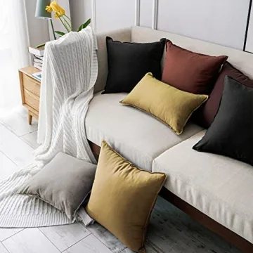Jeanerlor Eco-Friendly Burgundy Pillowcase Set for Home