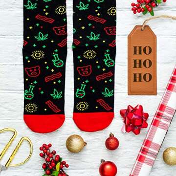 Lavley 420 Weed Socks - Funny Gifts for Stoners