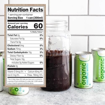 Refreshing Nature Factor Organic Coconut Water - Pure Hydration