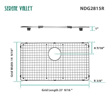 Serene Valley Sink Bottom Grid | Protect Your Sink Style