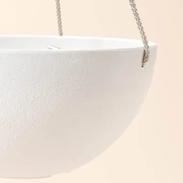 LA Jolie Muse 10 Inch Hanging Planters for Indoor and Outdoor