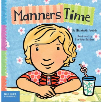 Manners Time Board Book for Toddlers - Toddler Tools®