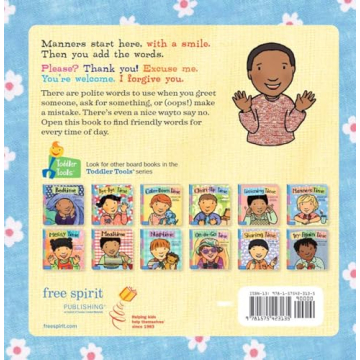 Manners Time Board Book for Toddlers - Toddler Tools®
