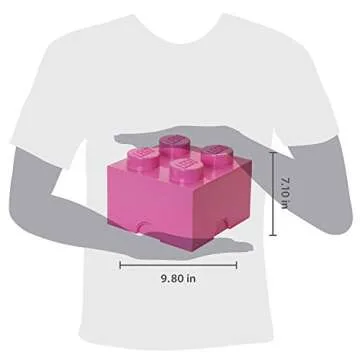 Room Copenhagen LEGO Storage Brick 4, Bright Pink (4003)