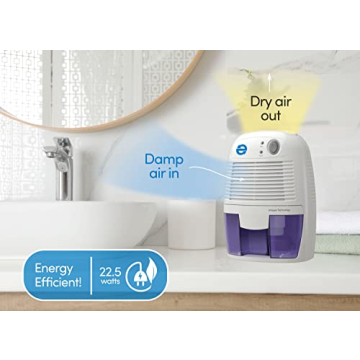Eva-Dry EDV-1100 Whisper-Quiet Dehumidifier for Small Spaces