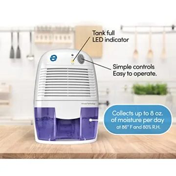 Eva-Dry EDV-1100 Whisper-Quiet Dehumidifier for Small Spaces