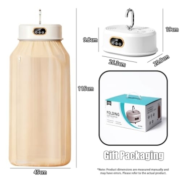 PXNTLA Travel Portable Dryer - 10cm Foldable Design, Quick Drying Solution for Any Space