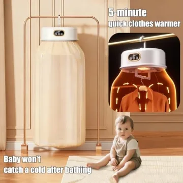 PXNTLA Mini Portable Dryer - Quick Preheat and 6-Hour Drying