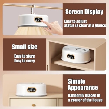 PXNTLA Mini Portable Dryer - Quick Preheat and 6-Hour Drying