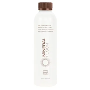Gentle Mineral Fusion Nail Polish Remover – Acetone-Free & Non-Drying, 6oz