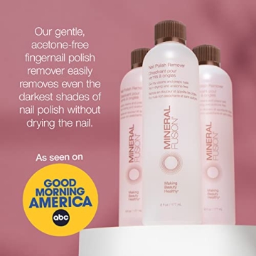 Acetone-Free Nail Polish Remover – Gentle & Non-Drying by Mineral Fusion