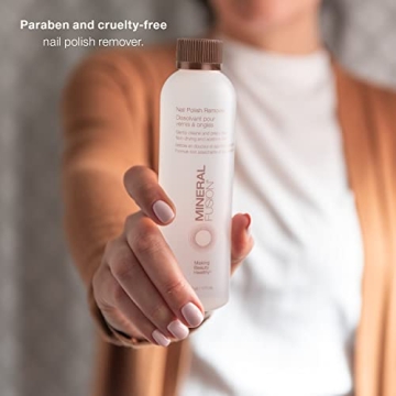 Acetone-Free Nail Polish Remover – Gentle & Non-Drying by Mineral Fusion
