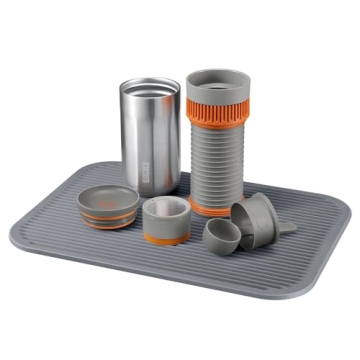 WACACO Coffee Mat - Versatile Drying and Tamping Mat in Grey