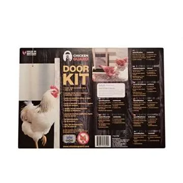 ChickenGuard Automatic Coop Door Opener & Kit - Safe & Easy