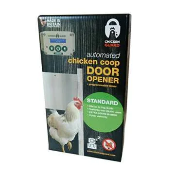 ChickenGuard Automatic Coop Door Opener & Kit - Safe & Easy